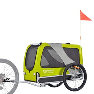 DOGGYHUT® Premium XL Hundefahrradanhänger bis 45 kg Fahrradanhänger für Hunde Hundeanhänger für Fahrrad große Hunde 80103